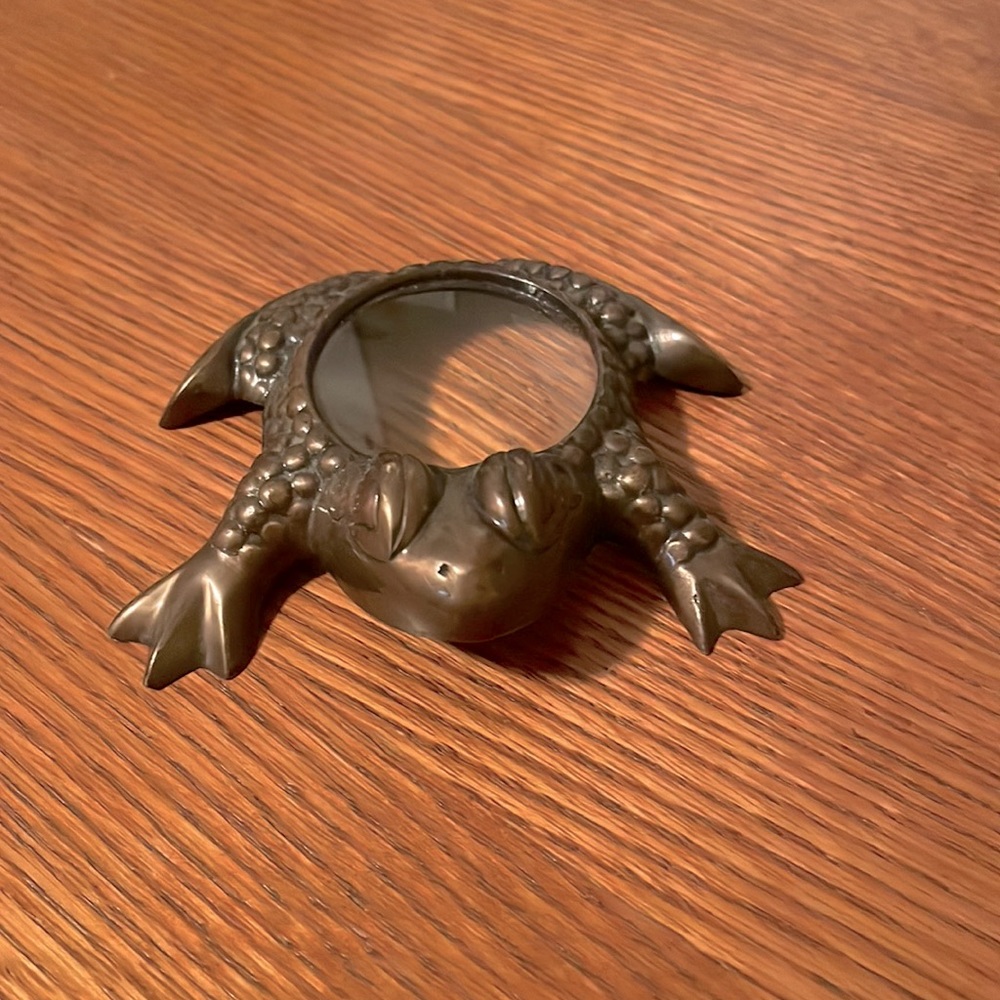 Frog magnifying glass